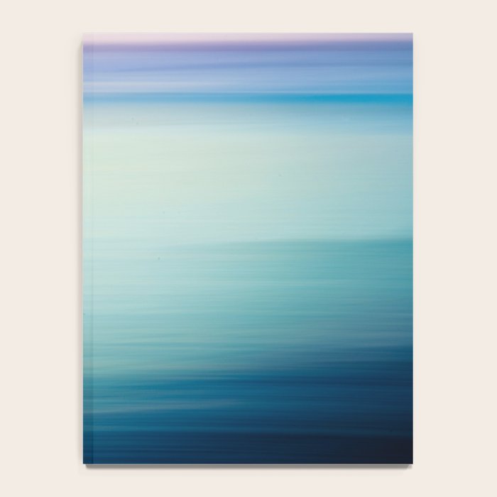 Seascape Ocean photograph - I Love the Sea Ombre Abstract Notebook Gallery Image 4