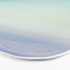 Seascape Ocean photograph - I Love the Sea Ombre Abstract Bath Mat Gallery Image 3