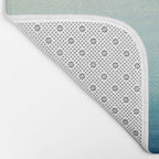 Seascape Ocean photograph - I Love the Sea Ombre Abstract Bath Mat Gallery Image 2
