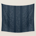 Lines #5 (Annapolis Blue) Wall Tapestry Gallery Image 4