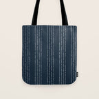 Lines #5 (Annapolis Blue) Tote Bag Gallery Image 1