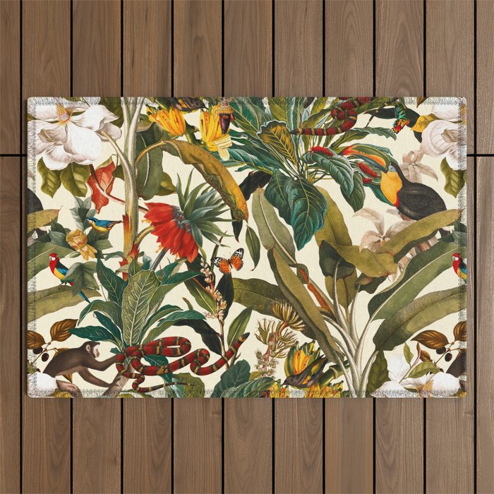 Beautiful Forest IV Outdoor Rug Gallery Image 1