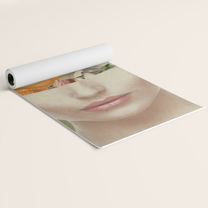 Mushroom Lady 9 Yoga Mat Gallery Image 2