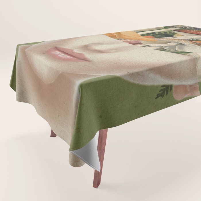 Mushroom Lady 9 Tablecloth Gallery Image 1