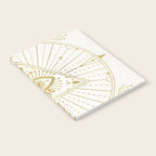 All-Seeing Eye Mandala - Gold Palette Notebook Gallery Image 2