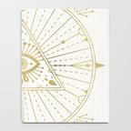 All-Seeing Eye Mandala - Gold Palette Notebook Gallery Image 4