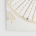 All-Seeing Eye Mandala - Gold Palette Poster Gallery Image 3