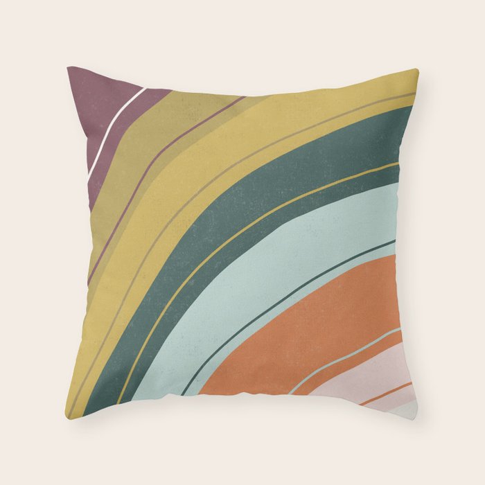 Abstract No.11 Throw Pillow Gallery Image 6