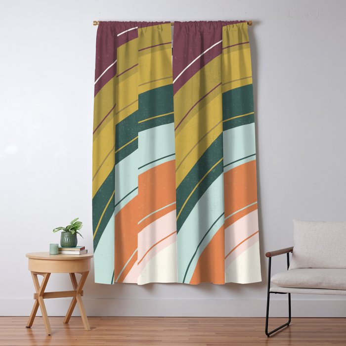 Abstract No.11 Window Curtain Gallery Image 1