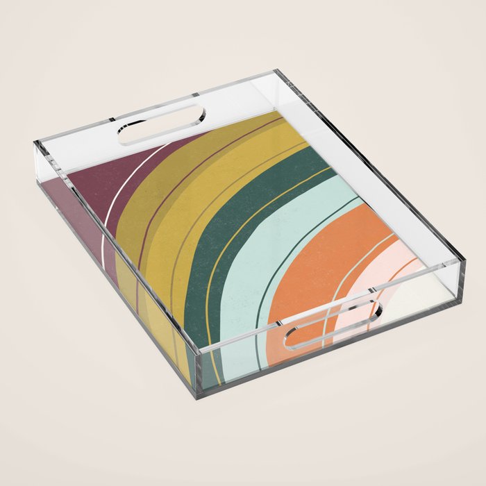 Abstract No.11 Acrylic Tray Gallery Image 1