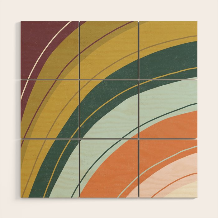 Abstract No.11 Wood Wall Art Gallery Image 1