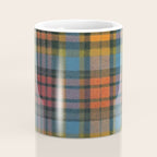 Colorful Tartan Plaid Pattern in Warm Autumn Coffee Mug Gallery Image 4