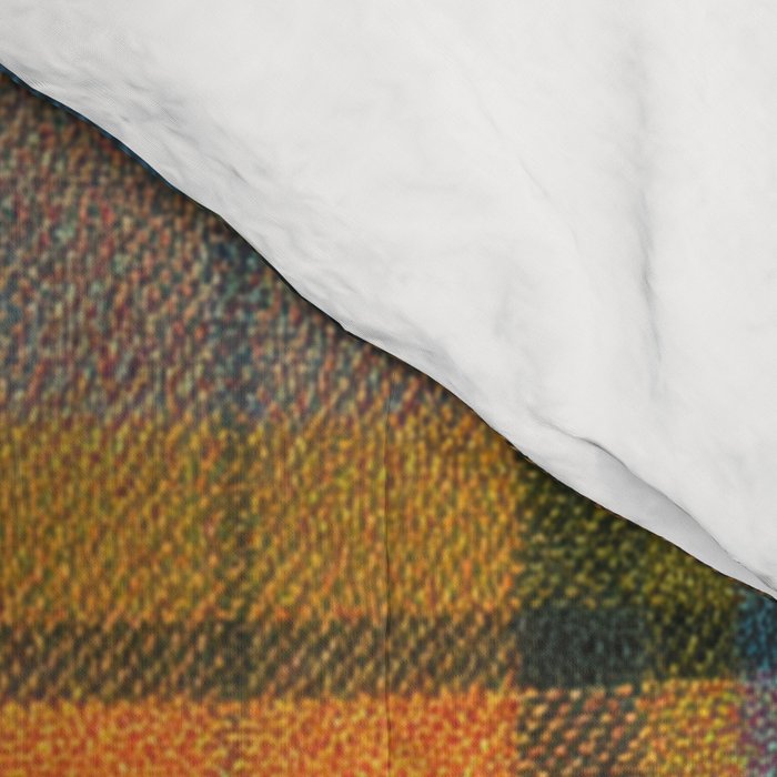 Colorful Tartan Plaid Pattern in Warm Autumn Comforter Gallery Image 4