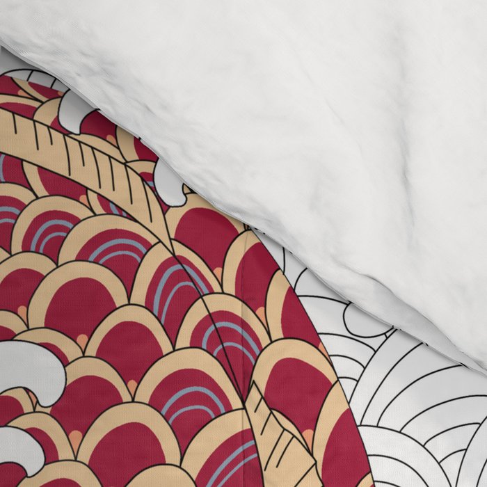 koi fish bold graphic Comforter Gallery Image 4