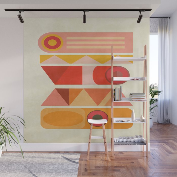 Modern Totem 9 Wall Mural Gallery Image 1