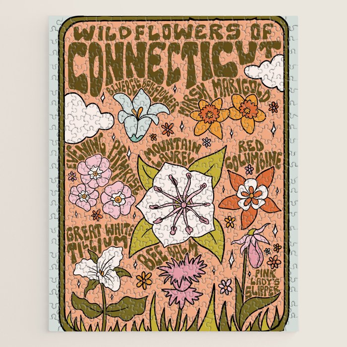 Connecticut Wildflowers Jigsaw Puzzle Gallery Image 1