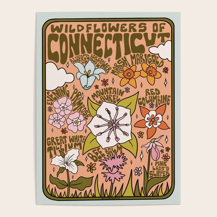 Connecticut Wildflowers Poster Gallery Image 4