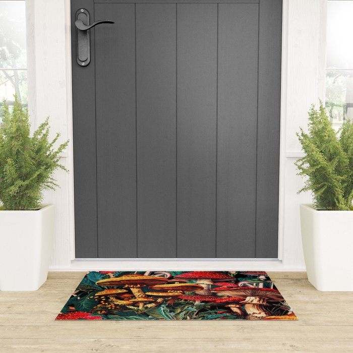 Magic Mushrooms Welcome Mat Gallery Image 3