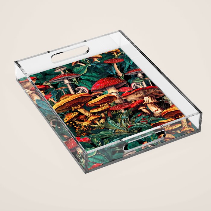 Magic Mushrooms Acrylic Tray Gallery Image 1