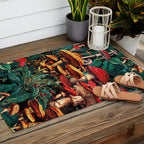 Magic Mushrooms Outdoor Rug Gallery Image 2