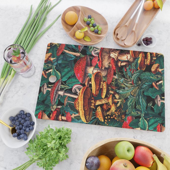 Magic Mushrooms Cutting Board Gallery Image 2