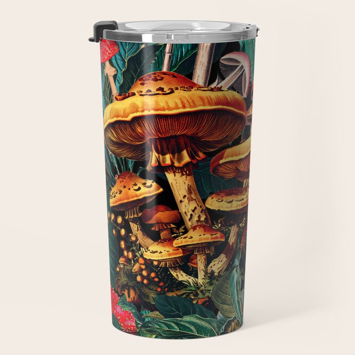 Magic Mushrooms Travel Mug Gallery Image 3