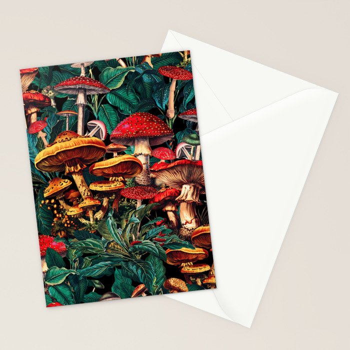 Magic Mushrooms Stationery Card Gallery Image 2