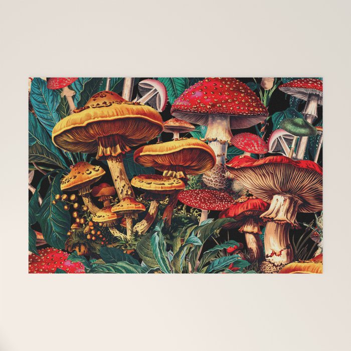 Magic Mushrooms Welcome Mat Gallery Image 1