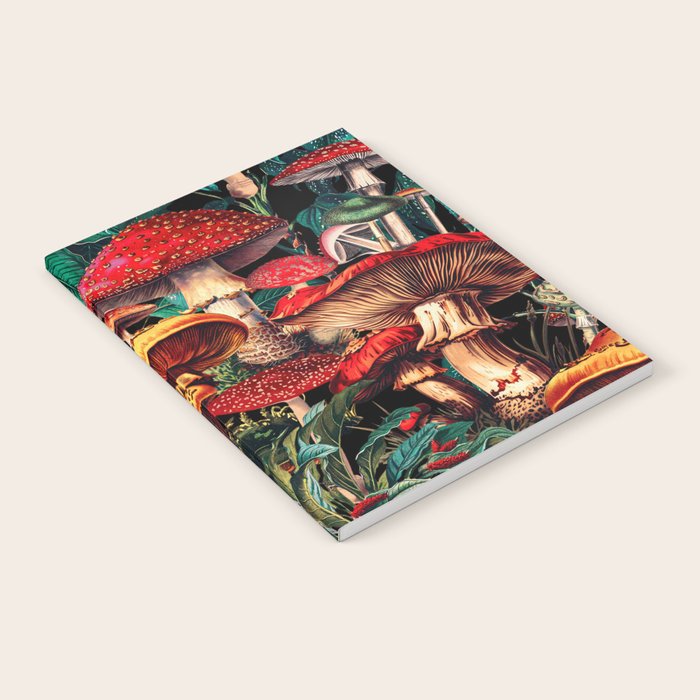 Magic Mushrooms Notebook Gallery Image 2