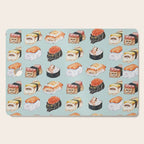 Sushi Persian Cat Watercolor Cutting Board Gallery Image 1