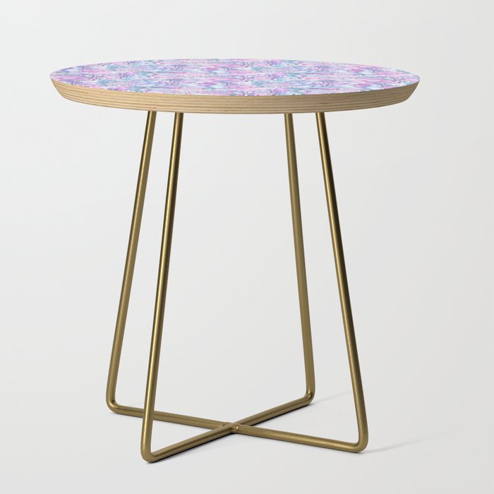 Watercolor Sea Life Ocean Beach Side Table Gallery Image 1