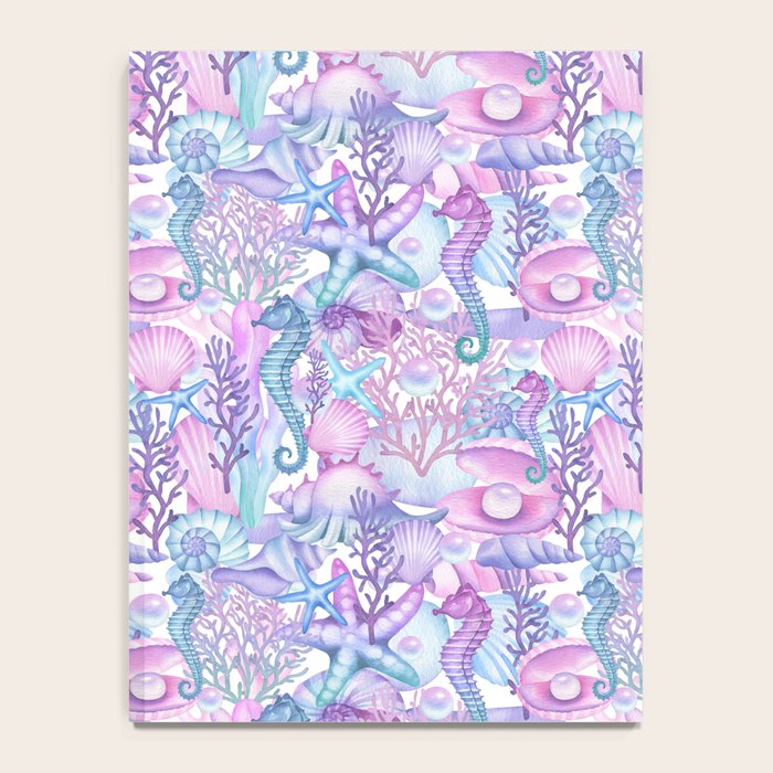 Watercolor Sea Life Ocean Beach Notebook Gallery Image 4