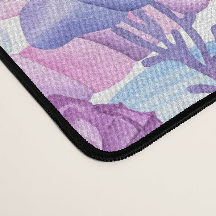 Watercolor Sea Life Ocean Beach Desk Mat Gallery Image 4