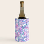 Watercolor Sea Life Ocean Beach Wine Chiller Gallery Image 2