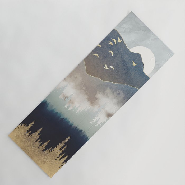 Blue Mountain Mist Yoga Mat Gallery Image 1