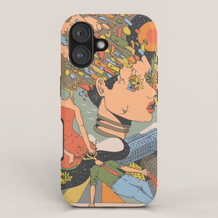 A Shattered Mind iPhone Case Gallery Image 1