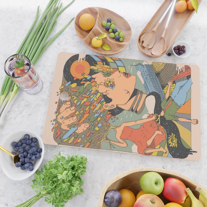 A Shattered Mind Cutting Board Gallery Image 2