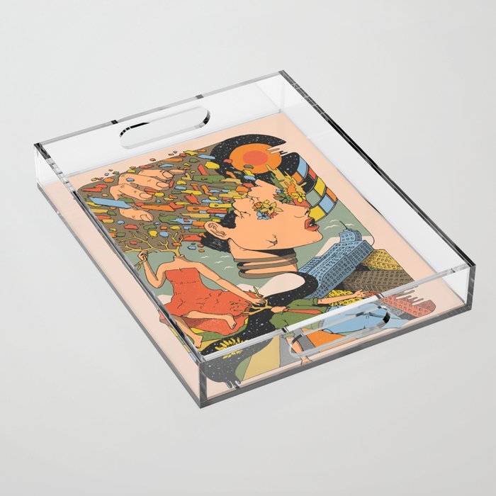 A Shattered Mind Acrylic Tray Gallery Image 1