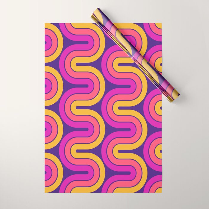 Mid Century Modern Decor 864 Wrapping Paper Gallery Image 1