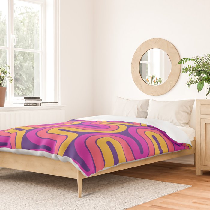 Mid Century Modern Decor 864 Duvet Cover Gallery Image 2