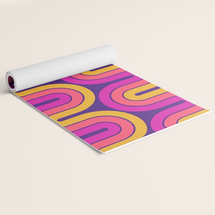 Mid Century Modern Decor 864 Yoga Mat Gallery Image 2