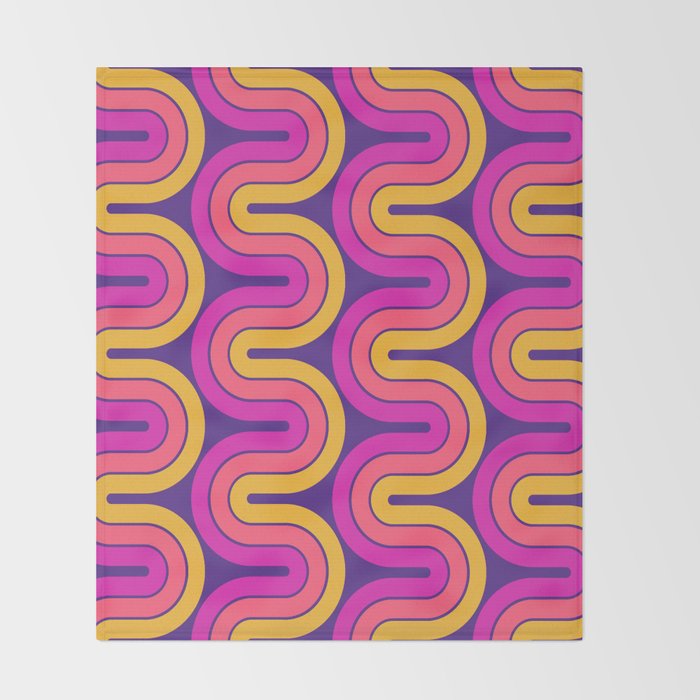 Mid Century Modern Decor 864 Throw Blanket Gallery Image 2
