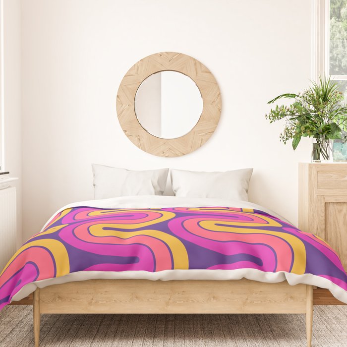 Mid Century Modern Decor 864 Duvet Cover Gallery Image 3