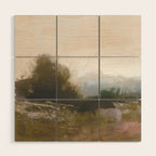 Spring Farm Wood Wall Art Gallery Image 1