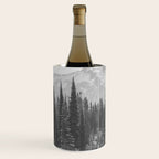 Escape to the Wilds - Black and White Nature Photography Wine Chiller Gallery Image 1