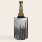 Escape to the Wilds - Black and White Nature Photography Wine Chiller Gallery Image 3