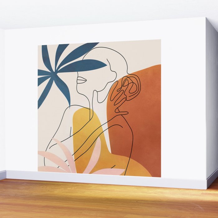 Minimal Movement I Wall Mural Gallery Image 2