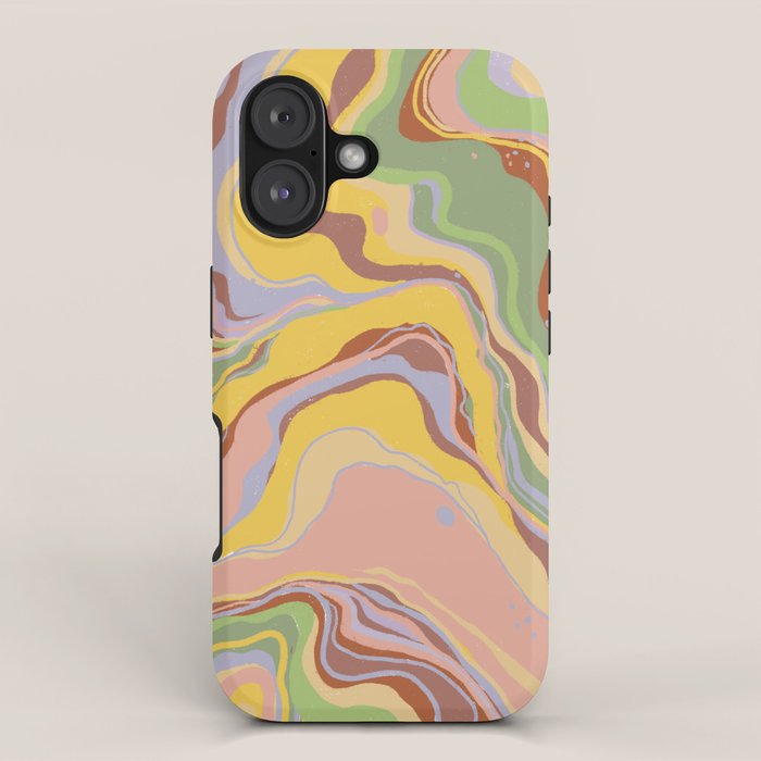 Marble abstraction IV iPhone Case Gallery Image 1
