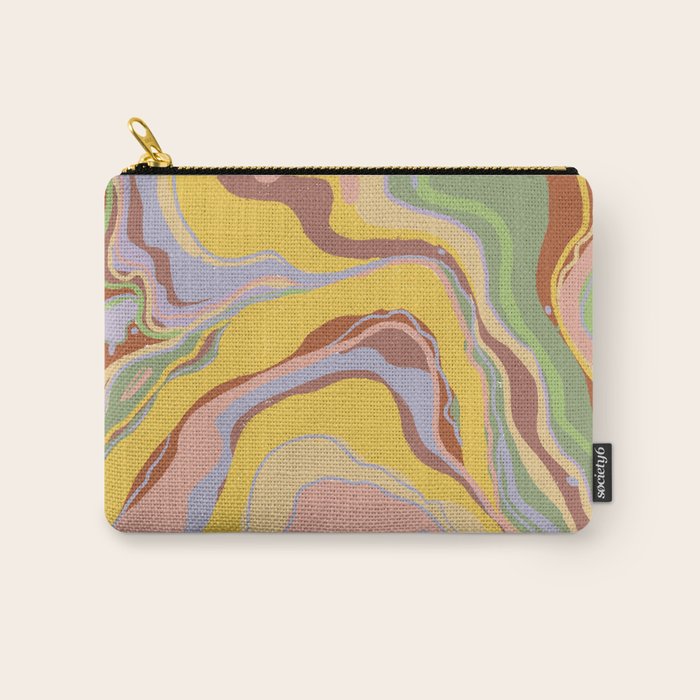 Marble abstraction IV Carry All Pouch Gallery Image 1