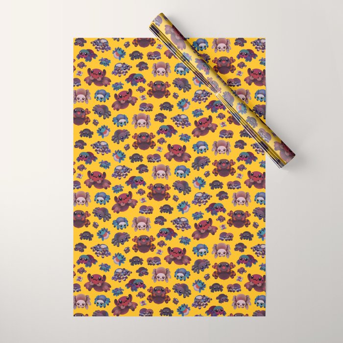 Tarantulas Wrapping Paper Gallery Image 1